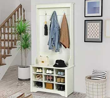 Compact Coat Rack with Shoe Storage Bench - Why I Like It